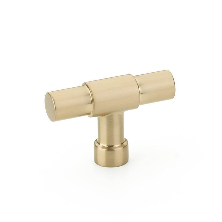 Emtek - Industrial Modern JASPER FINGER PULL, US4 - Satin Brass