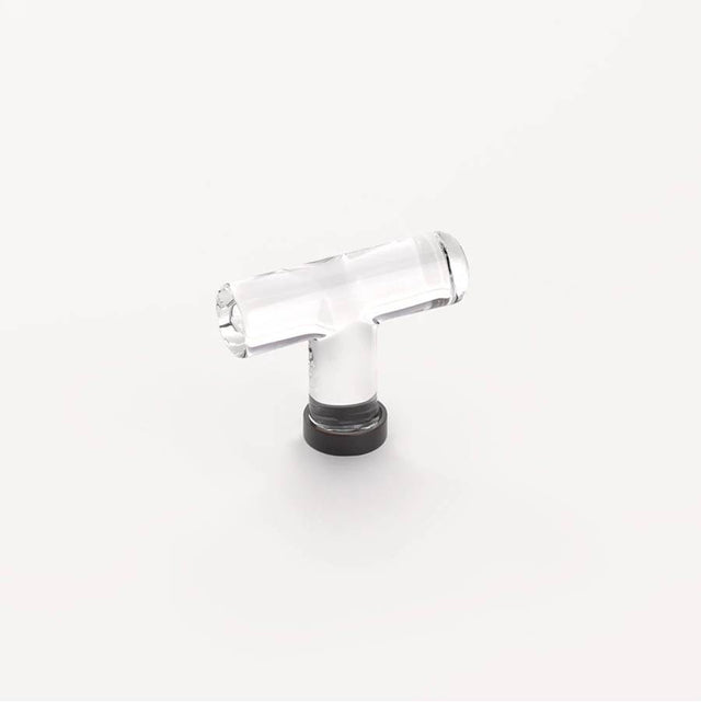 Emtek - Crystal T Knob, 2-1/8'', US10B - Oil Rubbed Bronze