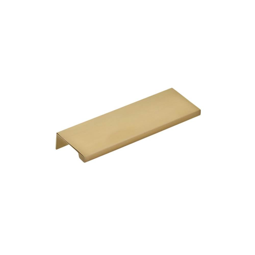 Emtek - CABINET EDGE PULL-4'', US4 - Satin Brass