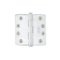 Emtek - 9600 Brass Hinge, SD, US1/4''RdCr, 4x4'', US26 - Polished Chrome
