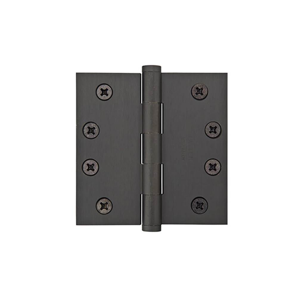 Emtek - 9600 Brass Hinge, HD, SqCr, 4x4'', US10B - Oil Rubbed Bronze