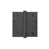 Emtek - 9600 Brass Hinge, HD, SqCr, 4x4'', US10B - Oil Rubbed Bronze