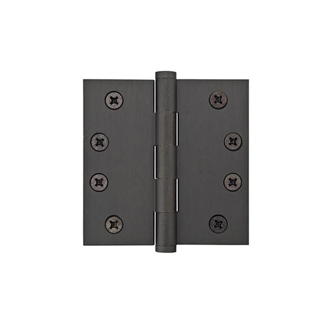 Emtek - 9600 Brass Hinge, HD, SqCr, 4x4'', US10B - Oil Rubbed Bronze