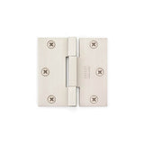 Emtek - Square Barrel Hnge, SldBrs, SqCr, 3.5x3.5'', 0.125'' Thickness, US15 - Satin Nickel