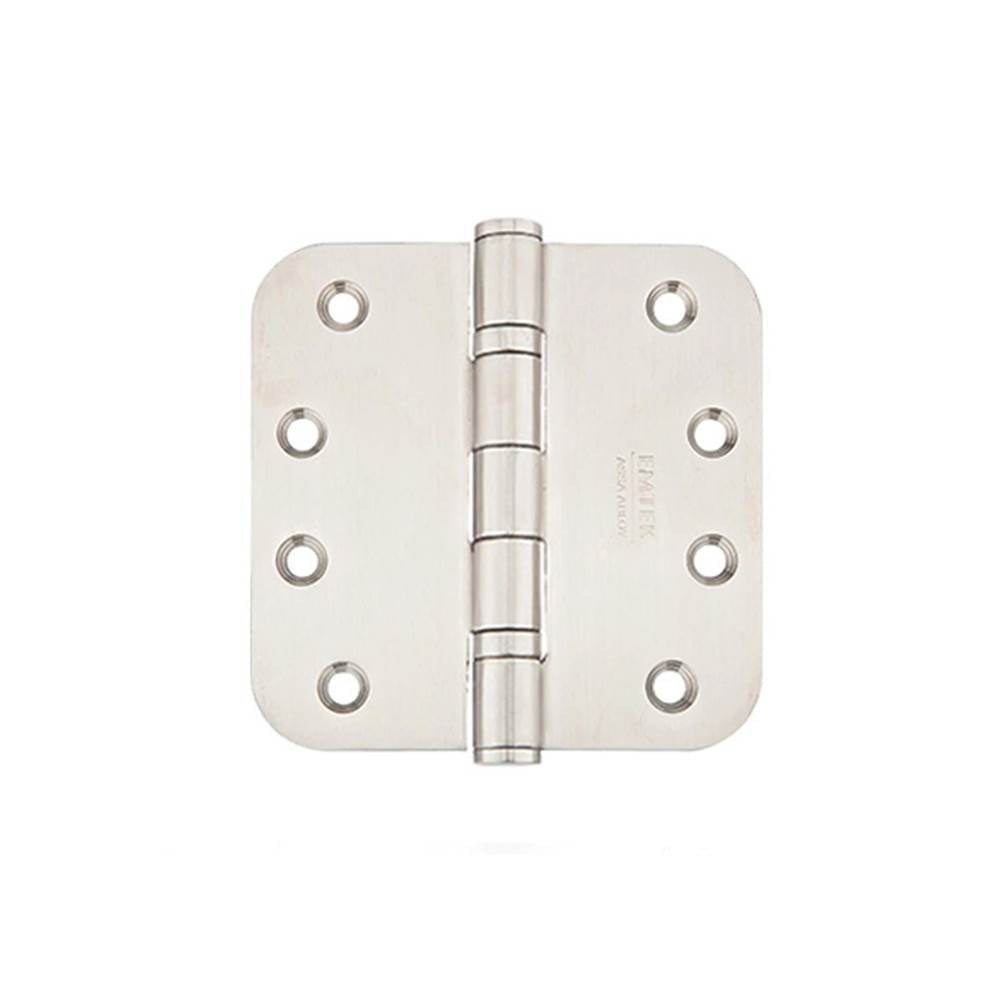 Emtek - S.S.Hinges, 4.0 x 4.0, 5/8 radius, HD, BB, 304 - Brushed Stainless Steel