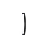 Emtek - Concealed Surface Mount, Brass Bauhaus Appliance Pull, 12'', US19 - Flat Black