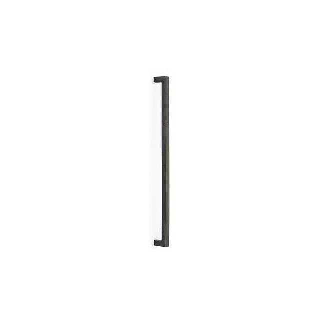 Emtek - Concealed Surface, Rustic Modern Appliance Pull, 18'' C-C, TWB - Tumbled White Bronze