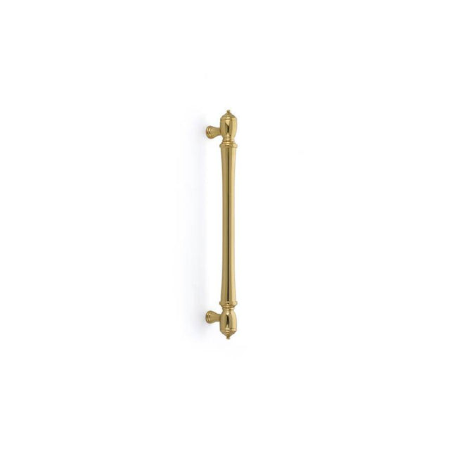 Emtek - Back to Back Brass Spindle Appliance Pull, 18'', US3NL - Unlacquered Brass