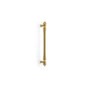 Emtek - Back to Back Brass Spindle Appliance Pull, 18'', US3NL - Unlacquered Brass