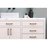 Select Cabinet Pull 3-1/2 in C-C, Rectangular Stem Satin Copper, Smooth Bar Satin Copper