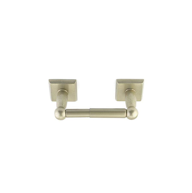 Emtek - TP Holder, Spring Bar, Rose 1, TWB - Tumbled White Bronze