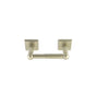 Emtek - TP Holder, Spring Bar, Rose 1, TWB - Tumbled White Bronze