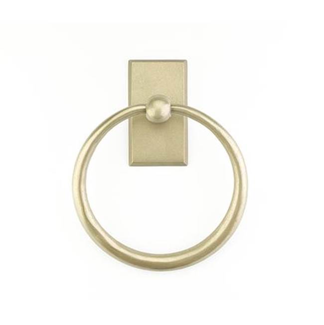 Emtek - Brz Twl Rng, RosNo.3, 6-1/2'', TWB - Tumbled White Bronze