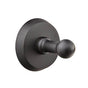 Emtek - Brz Sgl Post Sty Hook, No.6, TWB - Tumbled White Bronze