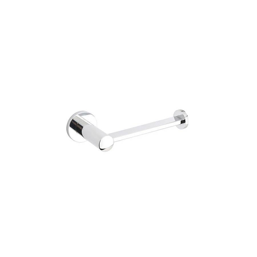 Emtek - Brass Modern TP Hldr, Hammered Rosette, US3NL - Unlacquered Brass