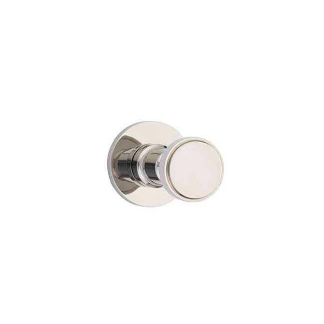 Emtek - Transitional Brass Hook, Urban Modern Rosette, US14 - Polished Nickel