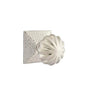 Emtek - Passage, Hammered Rosette, Melon Knob, US15 - Satin Nickel