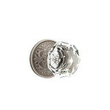 Emtek - Dummy, Lancaster Rosette, Diamond Crystal Knob, US15A - Pewter