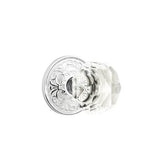 Emtek - Dummy, Lancaster Rosette, Diamond Crystal Knob, US26 - Polished Chrome