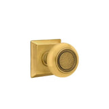 Emtek - Concealed, Passage, Quincy Rosette, Belmont Knob, US7 - French Antique