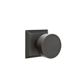Emtek - Passage, Quincy Rosette, Round Knob, US10B - Oil Rubbed Bronze
