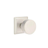 Emtek - Passage, Quincy Rosette, Round Knob, US15 - Satin Nickel
