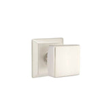 Emtek - Dummy, Quincy Rosette, Square Knob, US15 - Satin Nickel