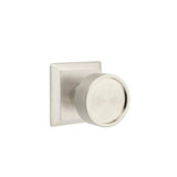 Emtek - Passage, Quincy Rosette, Verve Knob, US15 - Satin Nickel