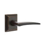 Emtek - Passage, Wilshire Rosette, Poseidon Lever, LH, US10B - Oil Rubbed Bronze