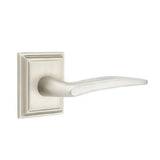 Emtek - Privacy, Wilshire Rosette, Poseidon Lever, RH, US15 - Satin Nickel