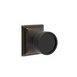 Emtek - Privacy, Wilshire Rosette, Verve Knob, US10B - Oil Rubbed Bronze
