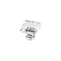 Emtek - Lido Crystal Knob, 1-3/8'', US3NL - Unlacquered Brass