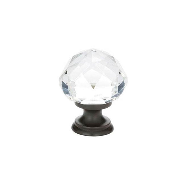 Emtek - Diamond Cabinet Knob, 1-1/4'', US10B - Oil Rubbed Bronze