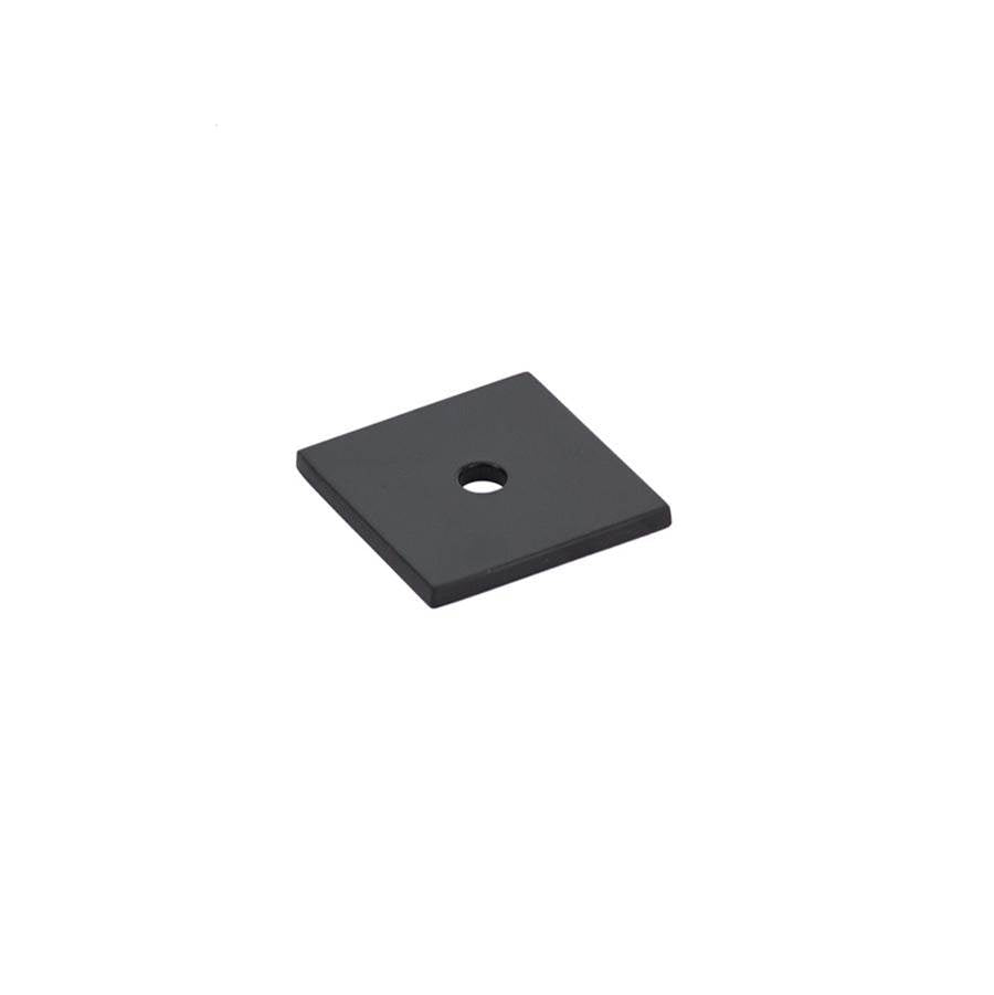 Emtek - ART and DECO SQUARE ROSETTE, US19 - Flat Black