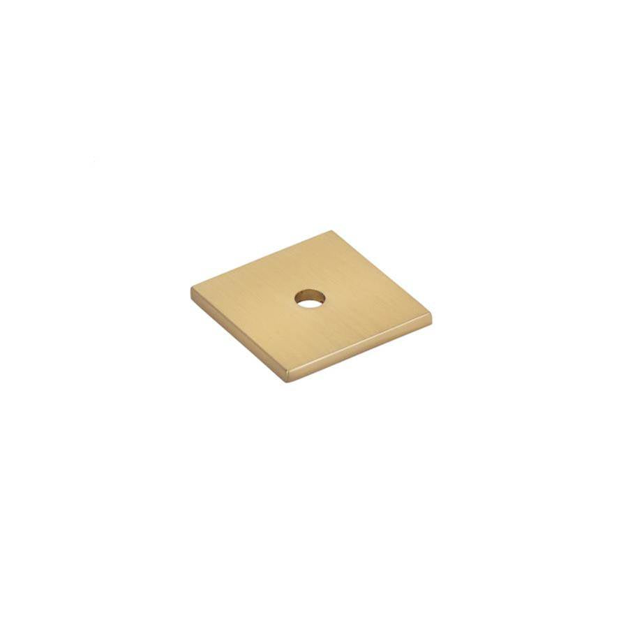 Emtek - ART and DECO SQUARE ROSETTE, US4 - Satin Brass
