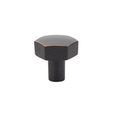 Emtek - Mod Hex Knob, Cabinet, 1-1/8'', US10B - Oil Rubbed Bronze
