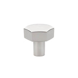 Emtek - Mod Hex Knob, Cabinet, 1-1/8'', US14 - Polished Nickel