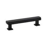 Emtek - Art Deco Pull, 4'' C-C, US19 - Flat Black