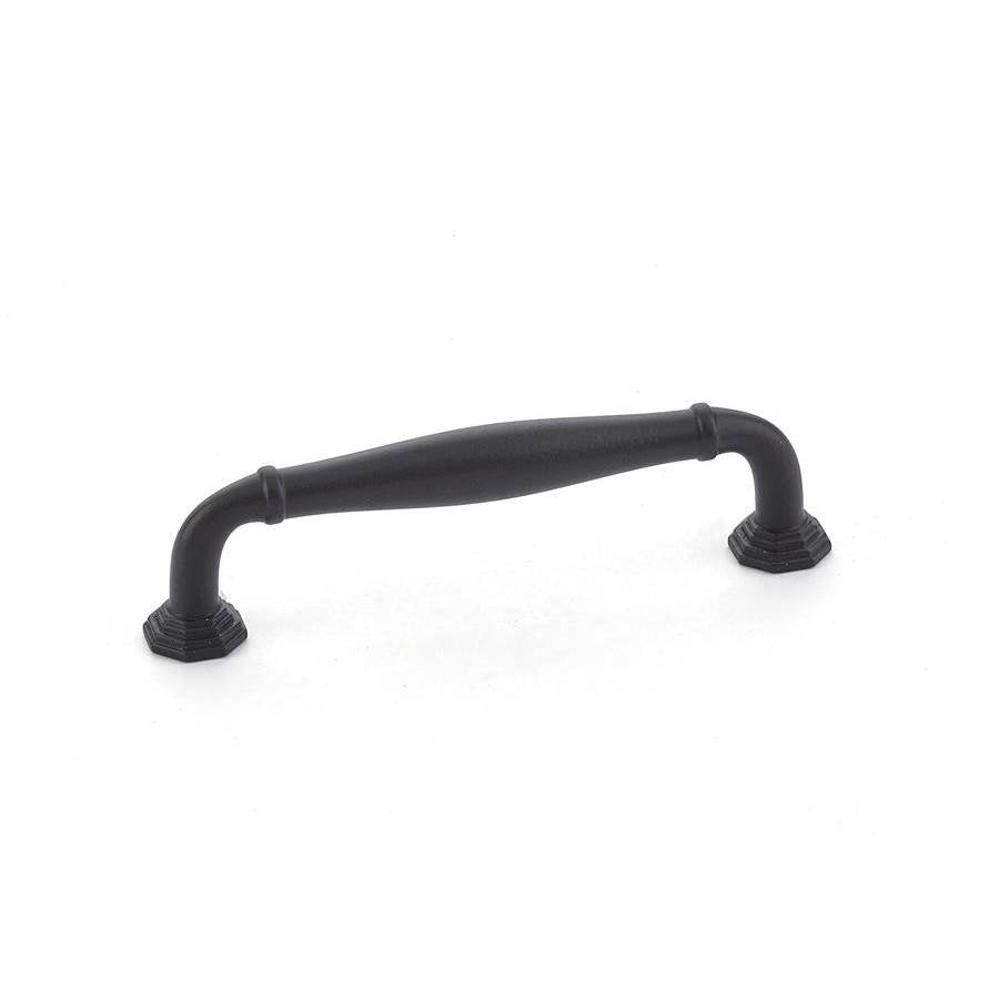 Emtek - BLYTHE PULL, 8'' C-C, US19 - Flat Black