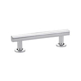 Emtek - Freestone Pull, Cabinet, 4'' C-C, US26 - Polished Chrome