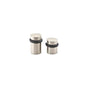 Emtek - Cylinder Floor Bumper, 1-1/2'', US3NL - Unlacquered Brass