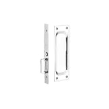 Emtek - Mort. pocket door keyed lock, US3NL - Unlacquered Brass