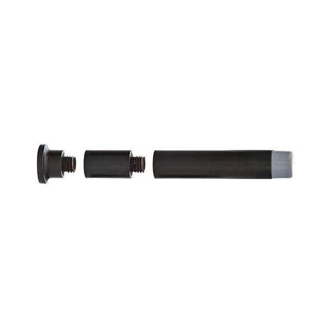 Emtek - Extendable Baseboard Door Bumper, US3NL - Unlacquered Brass