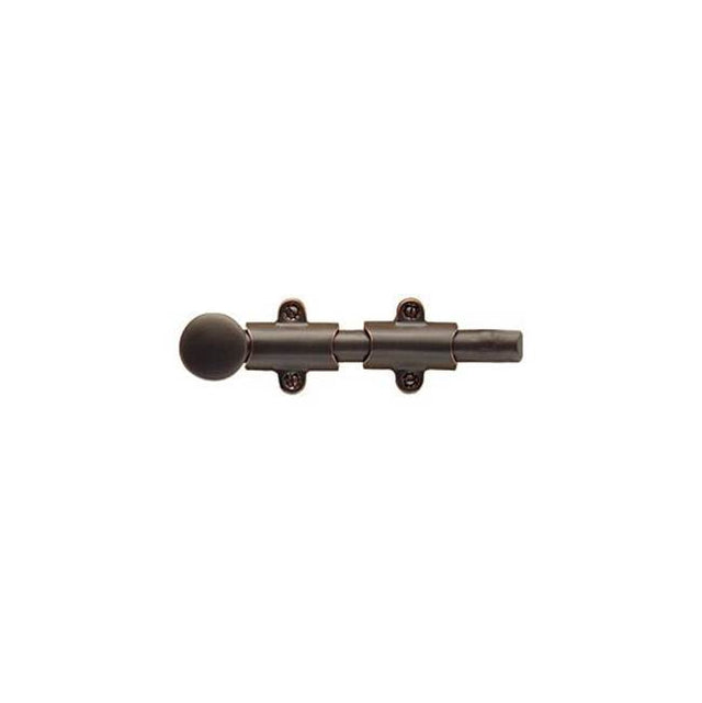 Emtek - Surface Bolt, 6'', (Set, including Strike Plt No.1, 2 and 3) US3NL - Unlacquered Brass