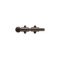 Emtek - Surface Bolt, 6'', (Set, including Strike Plt No.1, 2 and 3) US3NL - Unlacquered Brass