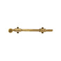 Emtek - Surface Bolt, 12'', (Set, including Strike Plt No.1, 2 and 3) US3NL - Unlacquered Brass