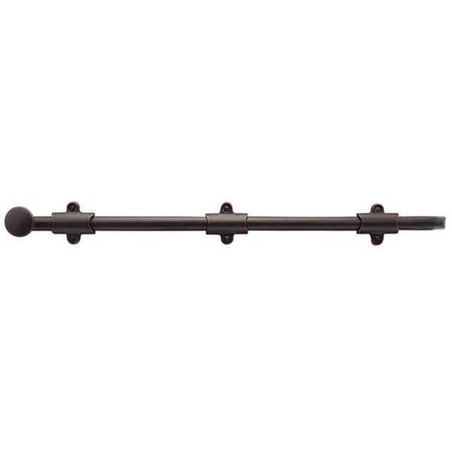 Emtek - Surface Bolt, 18'', (Set, including Strike Plt No.1, 2 and 3) US3NL - Unlacquered Brass