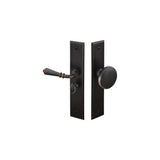 Emtek - Screen Door Locks, RH, Rectangular, TWB - Tumbled White Bronze