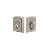 Emtek - Rectangular Deadbolt, Dbl, US3NL - Unlacquered Brass