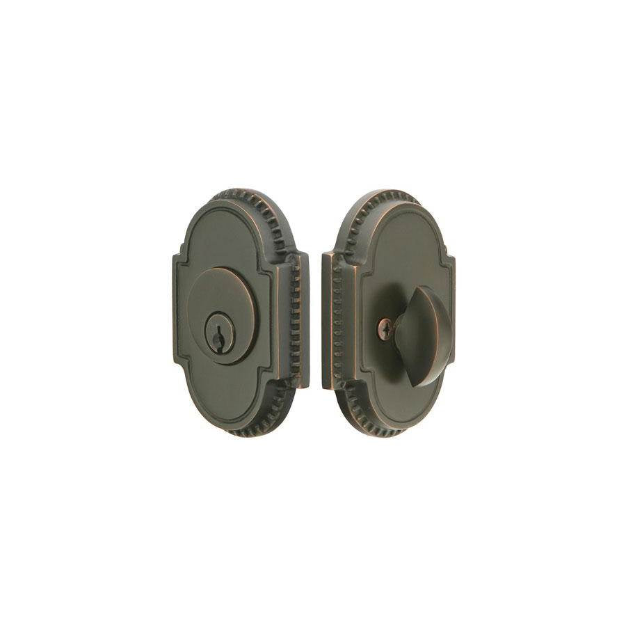 Emtek - Knoxville Deadbolt, Dbl, US3NL - Unlacquered Brass